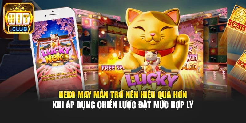Neko may mắn trở nên hiệu quả hơn khi áp dụng chiến lược đặt mức hợp lý